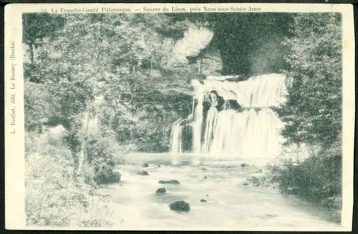 La grotte de la source du Lison
