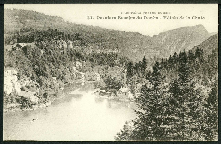 Derniers bassins du Doubs, hôtels de la Chute
