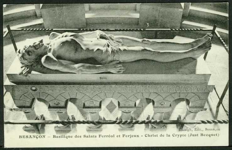 Basilique des Saints Ferréol et Ferjeux, Christ de la crypte