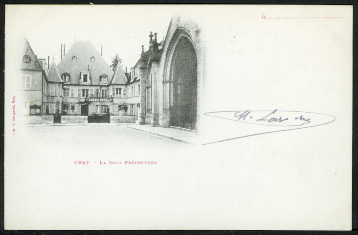 La sous-préfecture