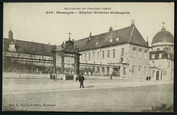 Vue générale de l'hôpital Saint-Jacques
