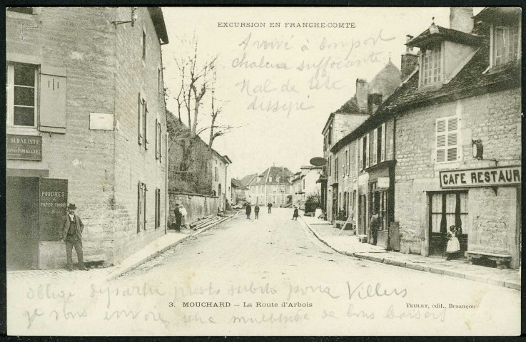 La route d'Arbois