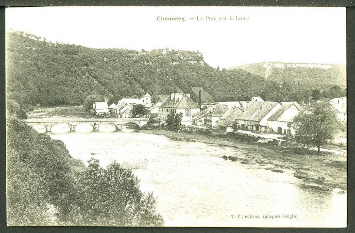 Le pont sur la Loue