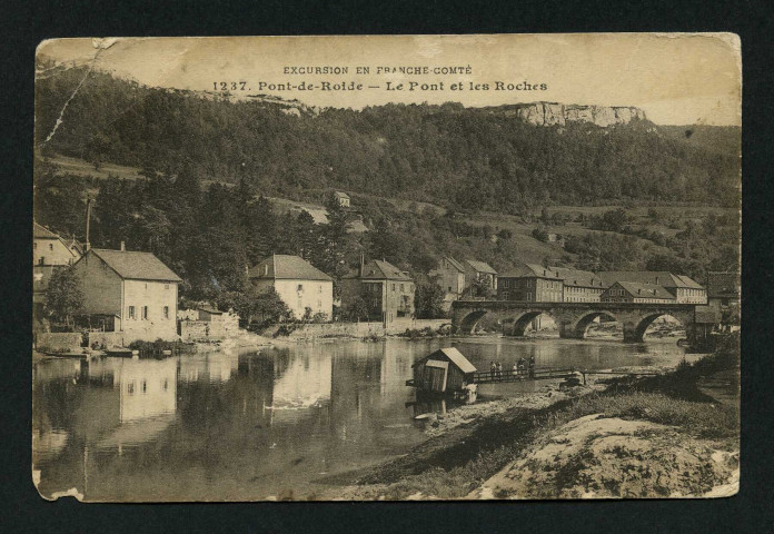 Le pont et les roches