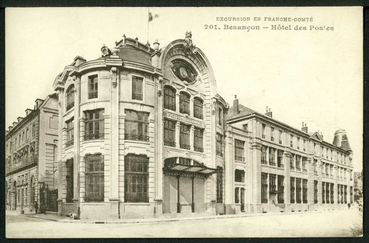 Vue de l'hôtel des postes