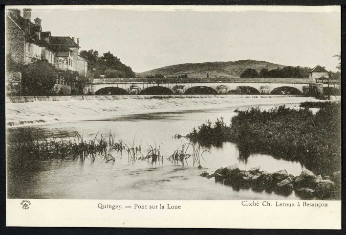 La Loue et le pont