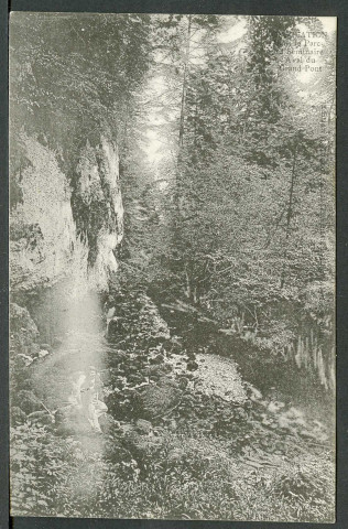 Le Dessoubre, chute d'eau