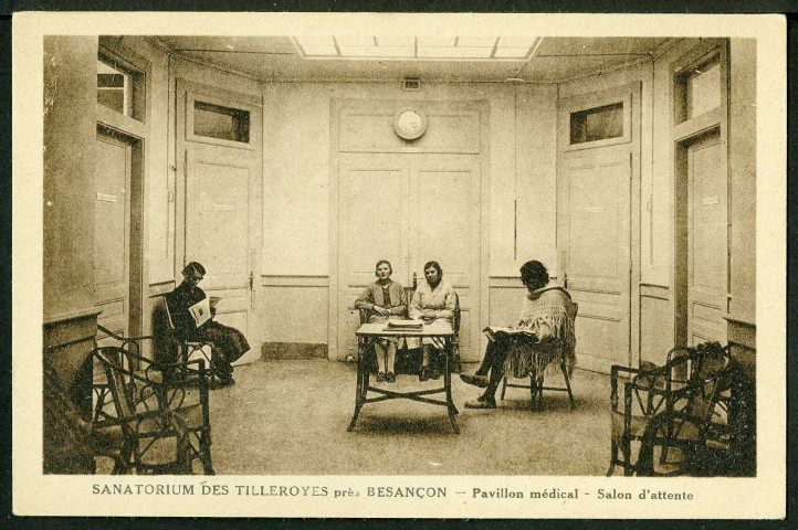 Pavillon médical, salon d'attente