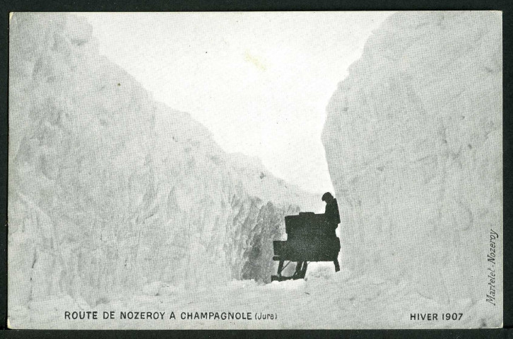Route de Nozeroy à Champagnole