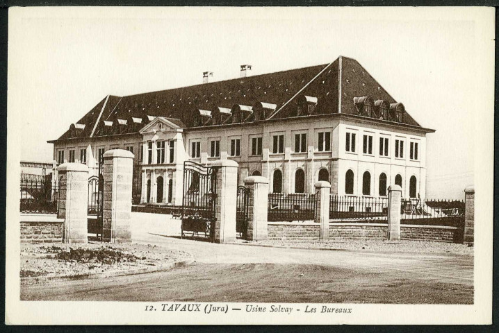 Usine Solvay, les bureaux