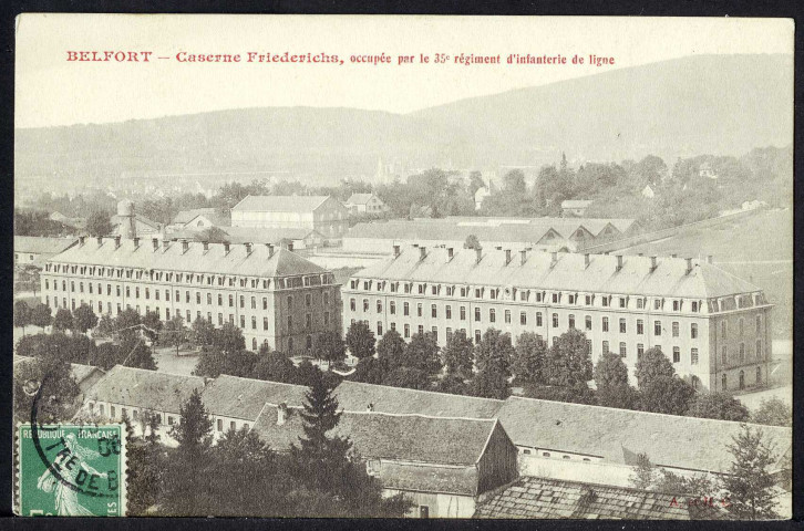 La caserne Friederichs