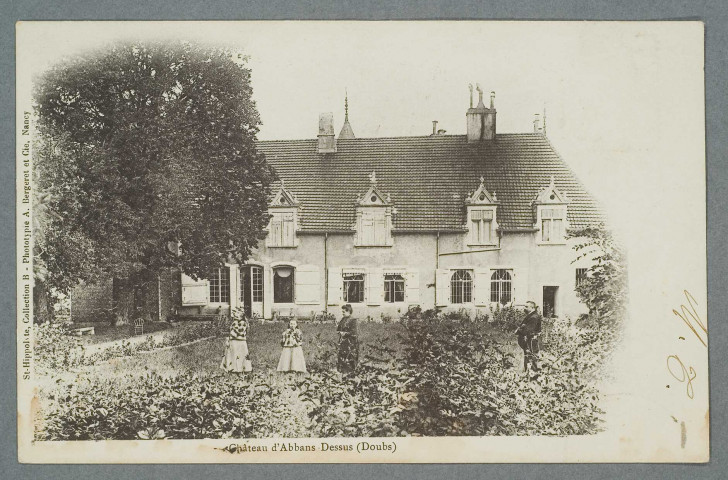 Le château, vue de face