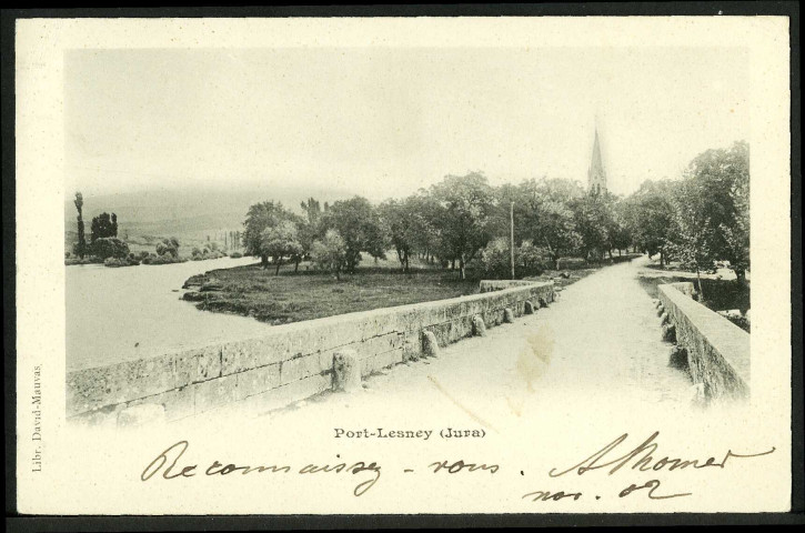 Le pont et l'avenue