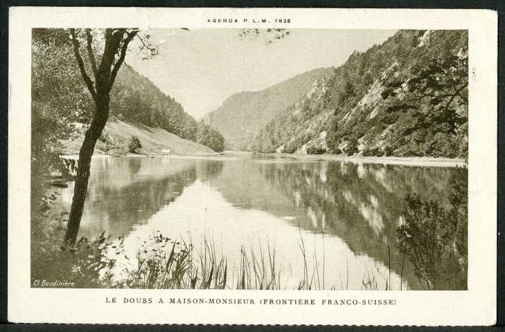 Le Doubs à Maison-Monsieur