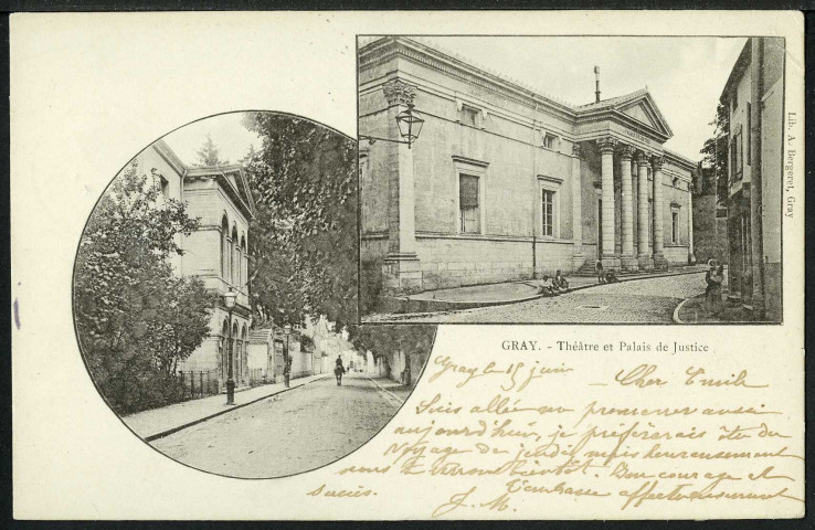 Théâtre et palais de justice
