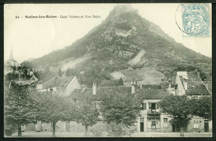 Quai Valette et fort Belin