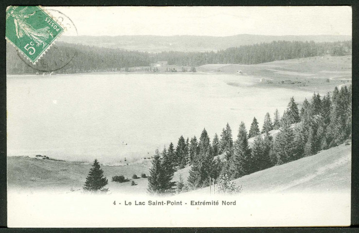 Lac Saint-Point extrémité nord