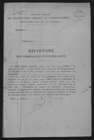 Volume n° 392
