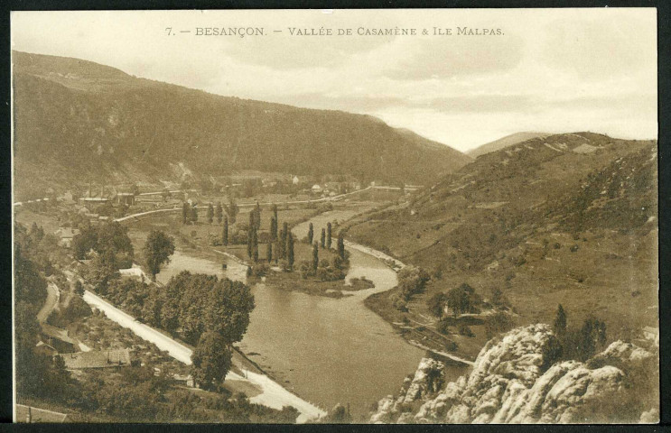 Vallée de Casamène et île Malpas