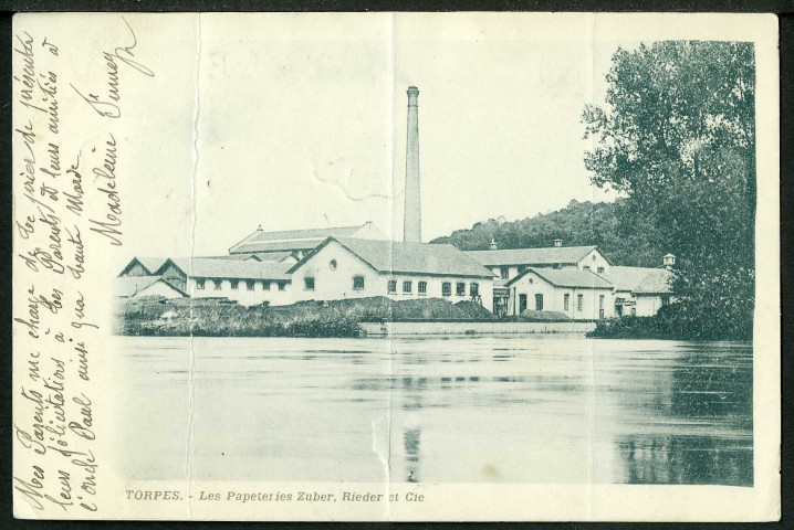 Les papeteries Zuber