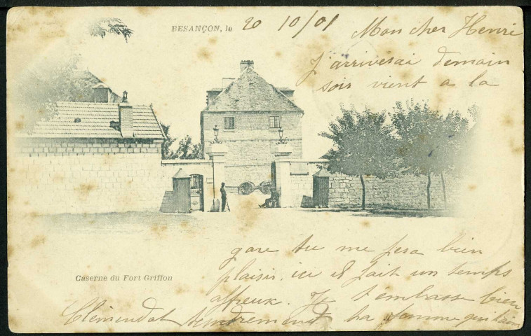 Porte d'entrée du fort Griffon