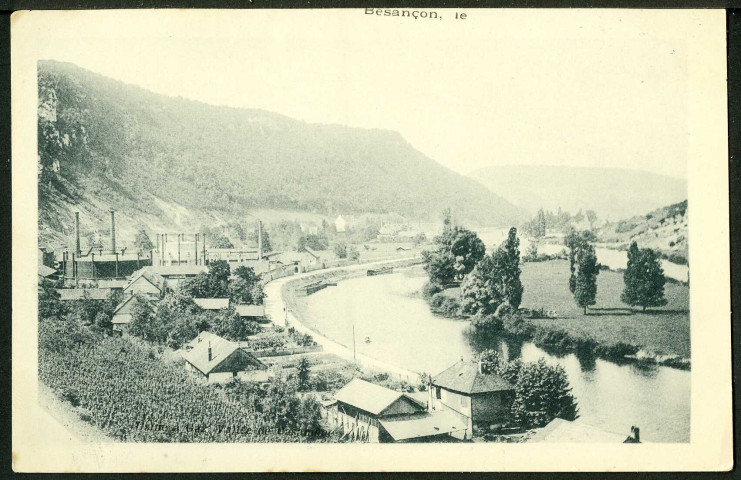 Usine à gaz et vallée de Casamène