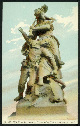 La statue "Quand-Même"