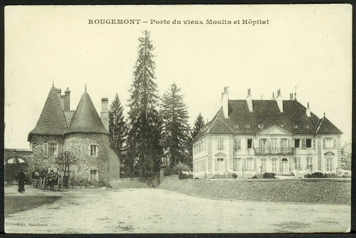 Porte du vieux moulin et hôpital