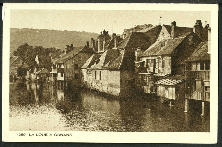 Vielles maisons sur la Loue