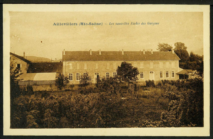 Les nouvelles école des garçons