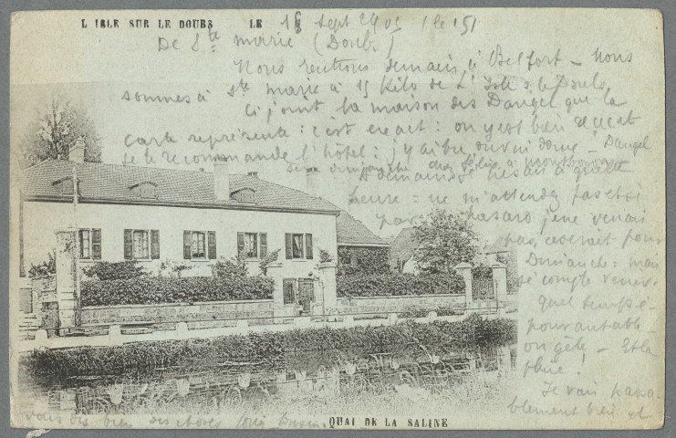 Le quai de la saline