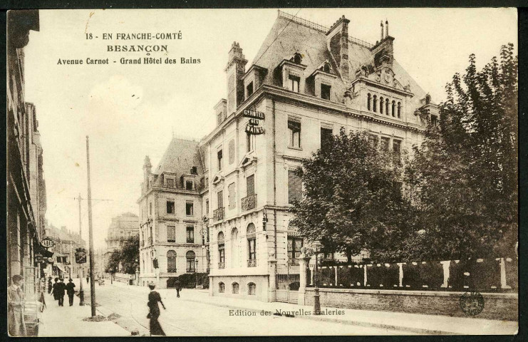 Avenue Carnot, Grand Hôtel des bains