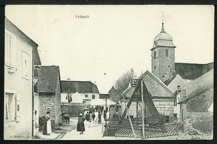 L'église et le centre