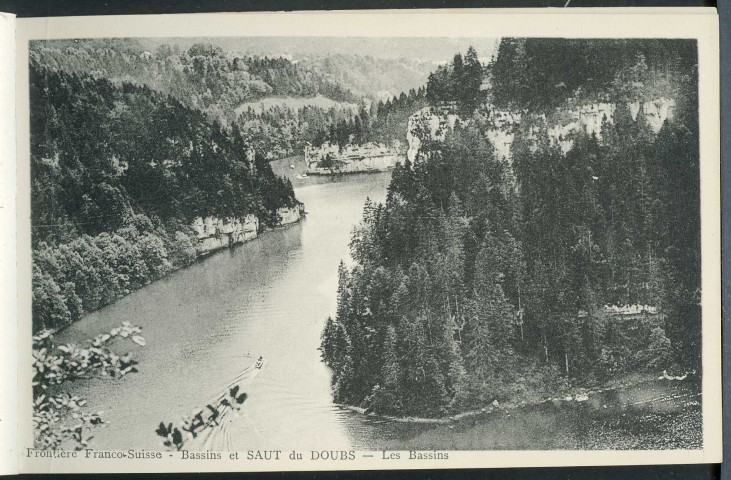 Bassins et Saut du Doubs. Les bassins