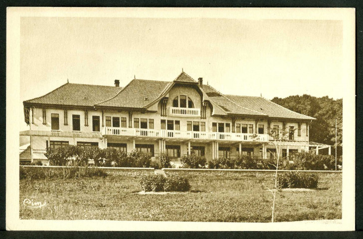 Vue du préventorium