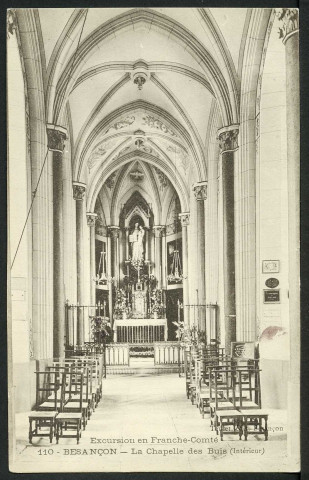 La chapelle des Buis, intérieur