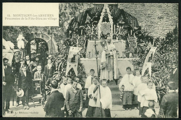 Procession de la Fête-Dieu au village