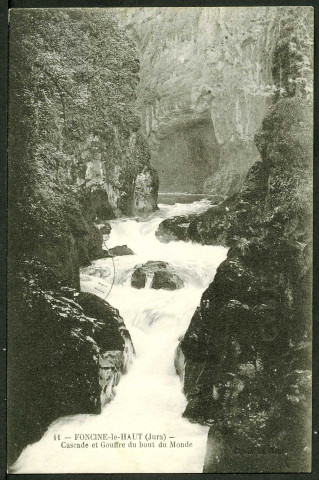 Cascade et gouffre du Bout du Monde