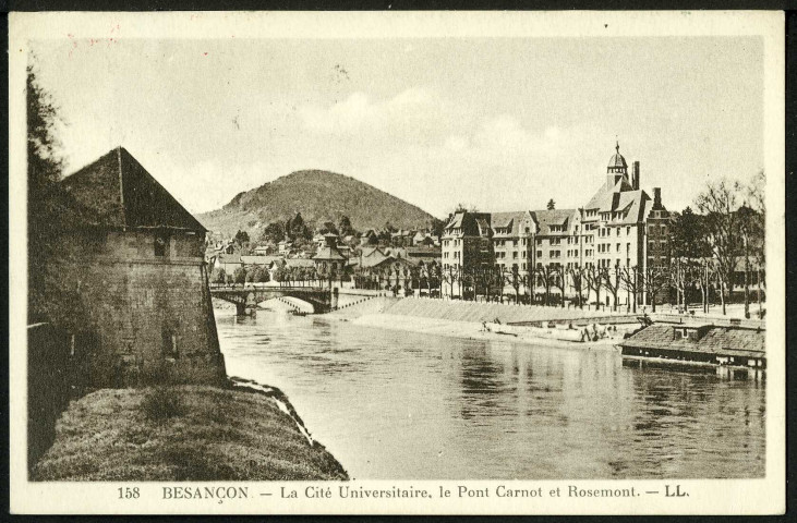 Cité universitaire, le pont Canot et Rosemont