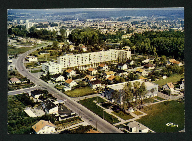 Vue aérienne de la rue Oehmichen