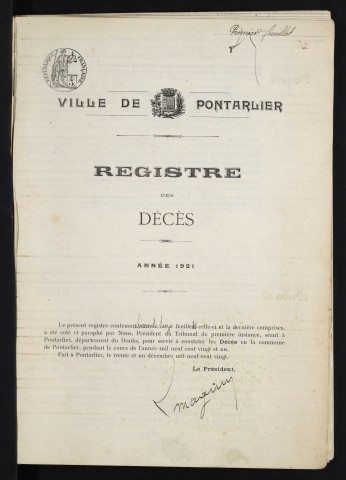 D 1921