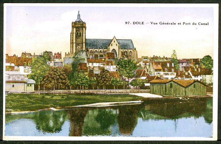 Vue générale et port du canal