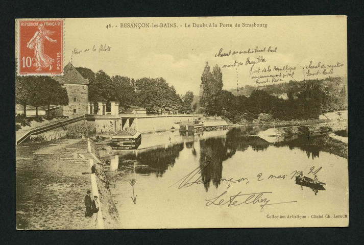 Le Doubs à Mazagran