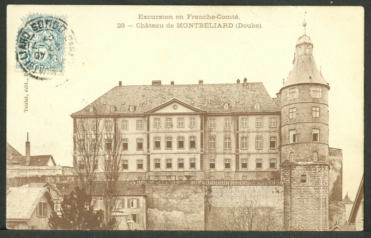 Le château de Montbéliard