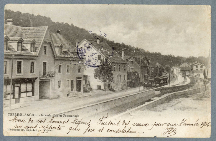 Grande rue et promenade