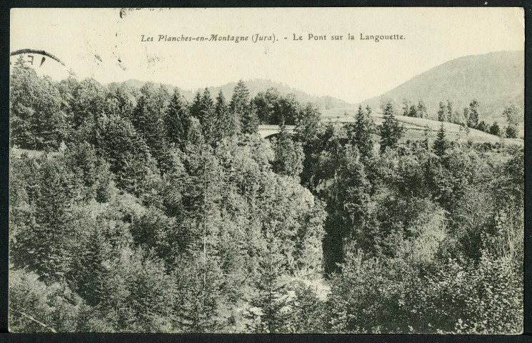 Pont sur la Langouette