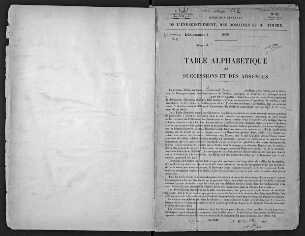 1er juin 1919-1er février 1921