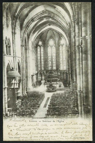 Intérieur de l'église