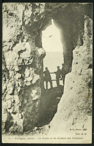 La grotte et les Rochers des Pénitents