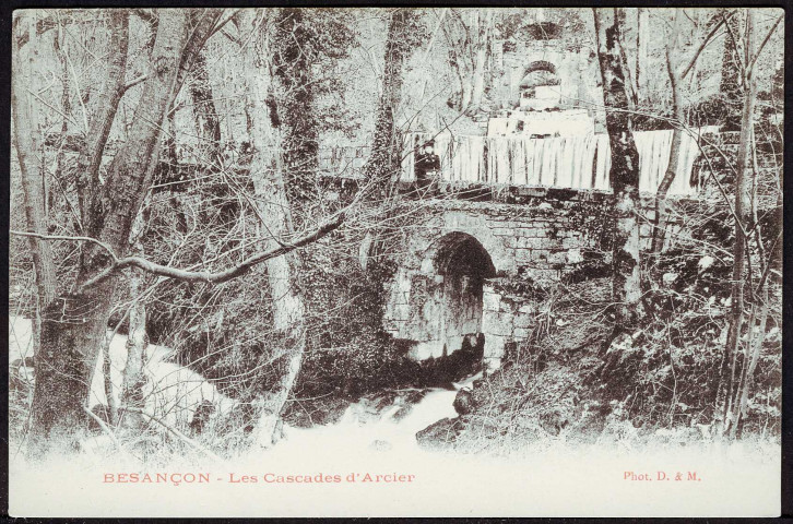 Besançon. Les cascades d'Arcier